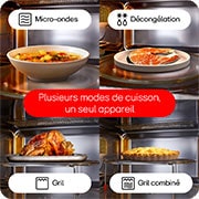 Plusieurs modes de cuisson un seul appareil