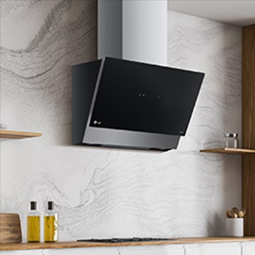 Image d'une hotte installée