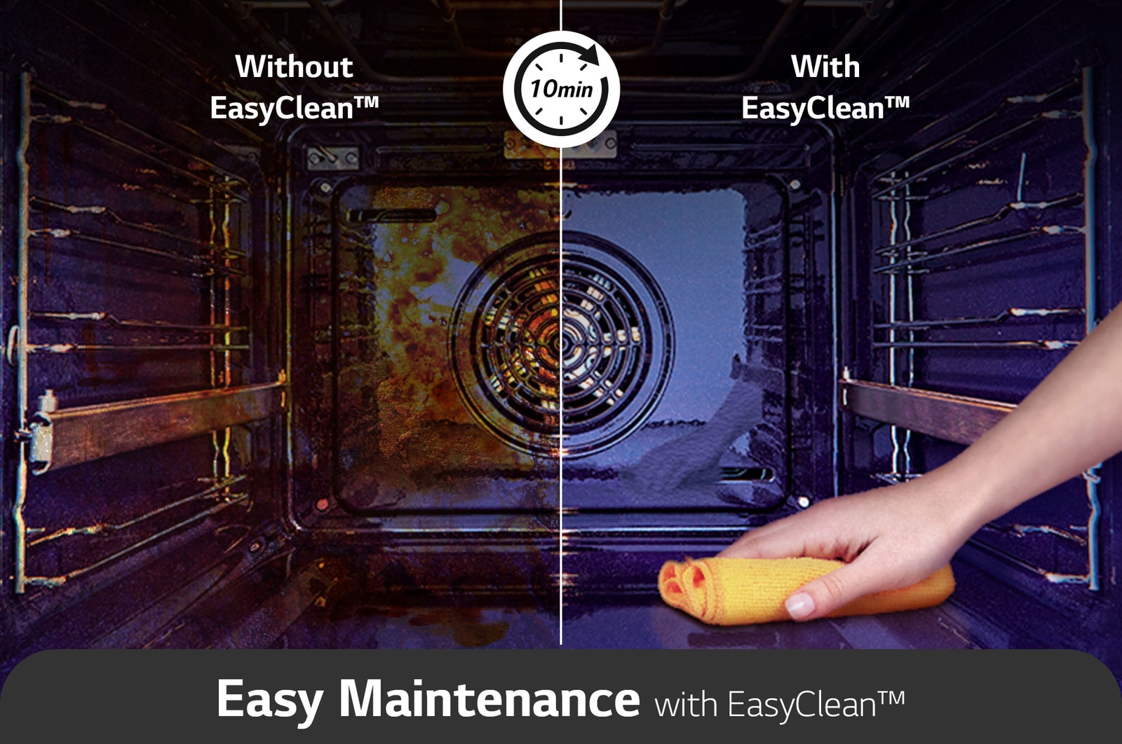 LG WS7D7652CS Nettoyage facile