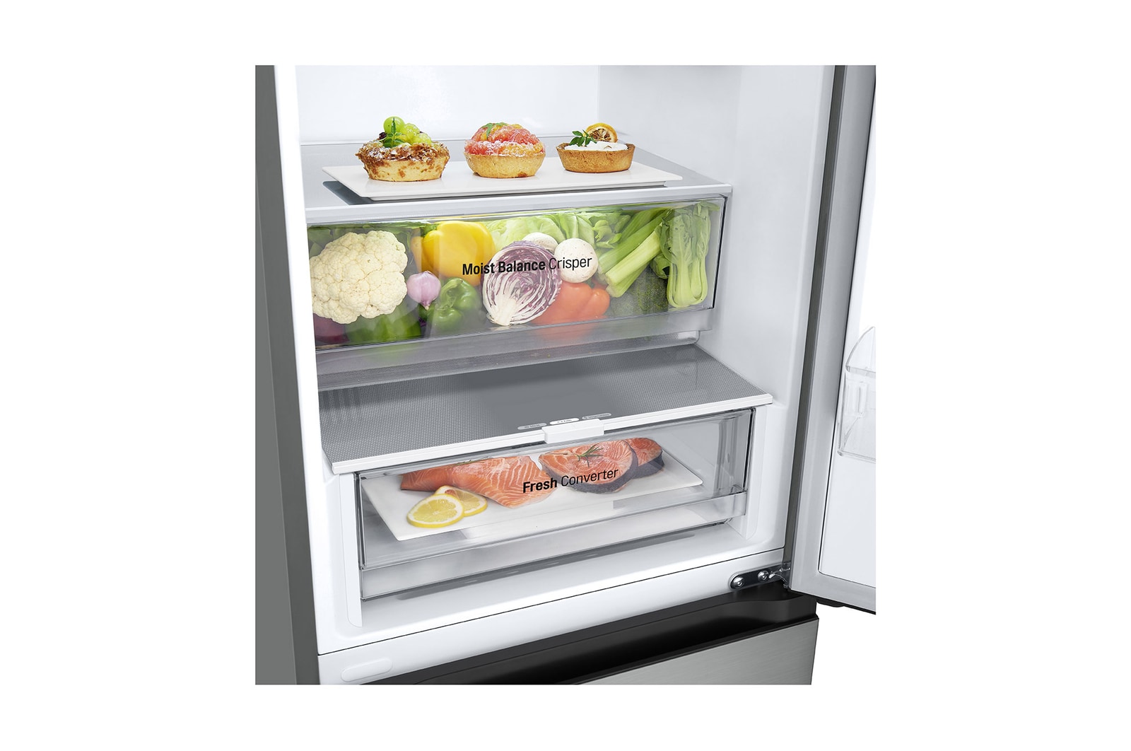 LG GBV3110EPY Vue de côté