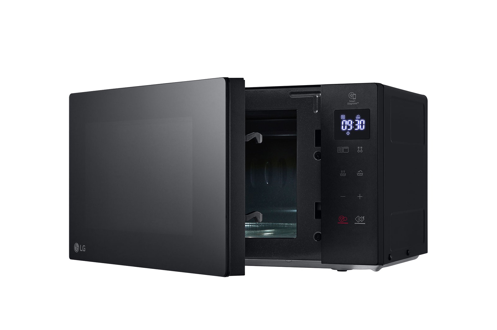 LG MS2032GAS Vue de côté