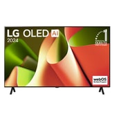 TV LG OLED AI B4 | 2024 | 55'' (139 cm) | 4K UHD | Processeur α8 AI 4K