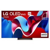 TV LG OLED evo AI C4 | 65 pouces (164 cm)  | 2024 | Smart TV  4K UHD 