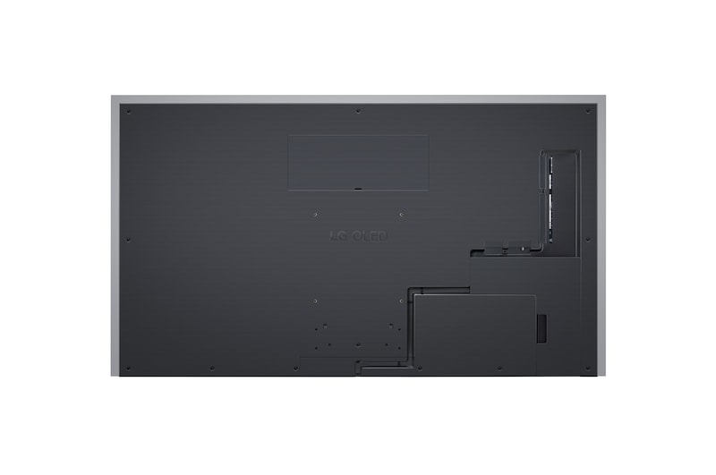 Vue arrière de la TV OLED evo LG, OLED G4