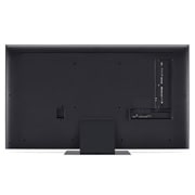 Vue arrière de la TV LG QNED, QNED85