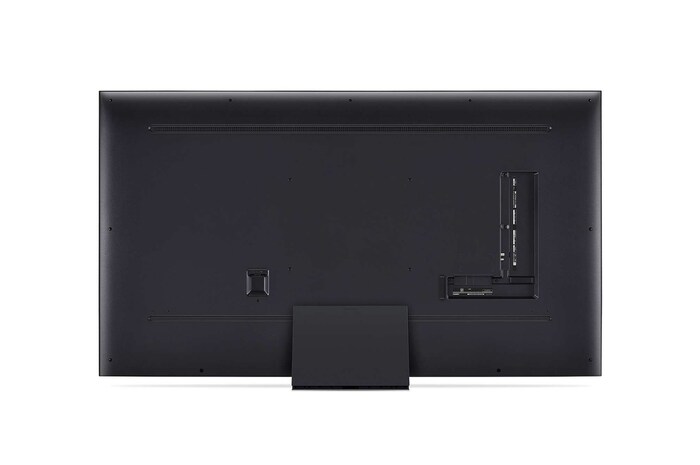 Vue arrière de la TV LG QNED, QNED86