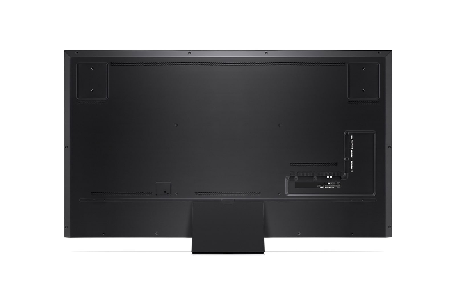 Vue latérale de la TV LG QNED, QNED90