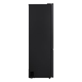 LG bottom freezer (GBBS726CEV) back view showing rear panel
