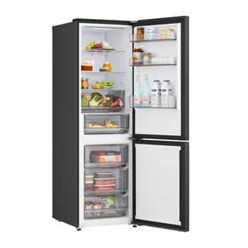 Upper view of LG fridge freezer (GBBSJ10DEP)