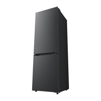 LG bottom freezer (GBBSJ10DEP) front side view showing exterior design