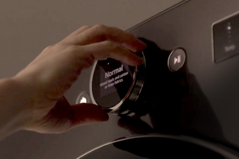 Vidéo montrant l'utilisation de la molette avec écran LCD Vidéo montrant l'utilisation de la molette avec écran LCD