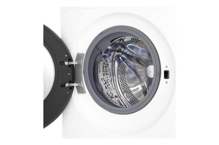 An image for dimension and installation of LG front load washing machine