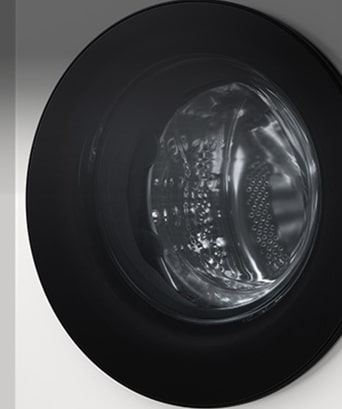 Porte en verre trempé pour lave-linge