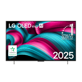 Vue avant de 42 pouces (106 cm) | LG OLED evo AI C5 | 4K Smart TV | 2025 OLED42C54LA