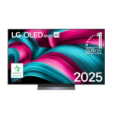 Vue avant de 55 pouces (139 cm) | LG OLED evo AI G5 | 4K Smart TV | 2025 OLED55C54LA