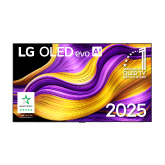 Vue avant de 83 pouces (210 cm) | LG OLED evo AI G5 | 4K Smart TV | 2025 OLED83G54LW