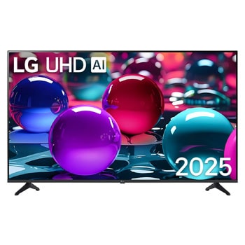 Vue avant de 50 pouces (126 cm) | LG UHD AI UA73 | 4K Smart TV | 2025 50UA73006LA