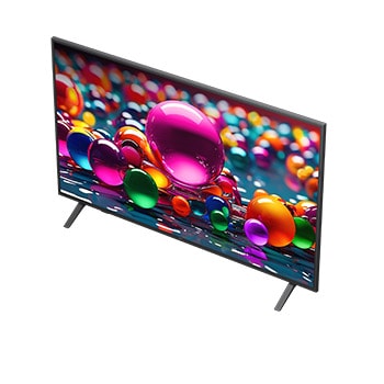 Comparaison avant et après de la façon dont la mise à l’échelle supérieure LG 4K améliore la qualité d’image. Deux panneaux montrant la même image d’un oiseau coloré assis sur une branche dans une forêt, le panneau de droite est estompé. Le titre évoque la façon dont la technologie de mise à l’échelle supérieure 4K améliore la résolution, la luminosité et la clarté.