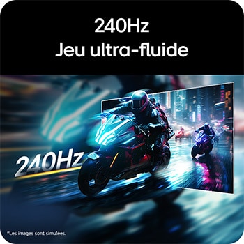 Vue de dessus d’un moniteur pour jeu 52 pouces UltraGear evo G9, 5K2K 240Hz (52G930B)