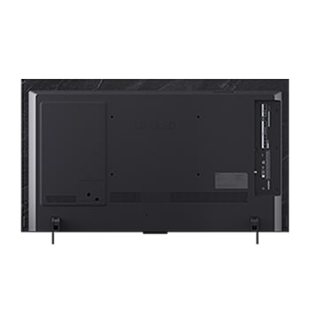 Rear view of LG OLED evo AI C5 4K Smart TV.