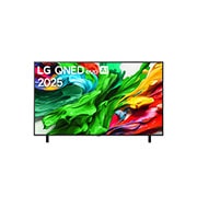 Vue avant de 75 pouces (189 cm) | LG QNED evo AI QNED85 MiniLED | 4K Smart TV | 2025 LG 75QNED85A6C