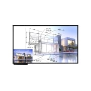 LG 86 po 350 nits UHD Tableau numérique interactif, 86TN3F-B