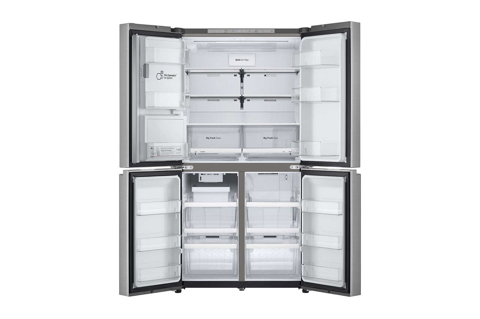 LG Réfrigérateurs Multi-portes | 646 L | Linear Cooling™, LG GMF960PY2E