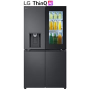 Vue avant de Réfrigérateur Multi-portes | InstaView™ I 638 L | Door Cooling™ I E LG GMG960EVEE