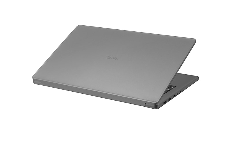 Vue arrière à +30 degrés et étui semi-ouvert