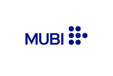 Un logo de l’application Mubi.