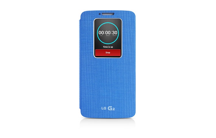 LG ETUI FOLIO QUICKWINDOW™ POUR LG G2, LG CCF-240G