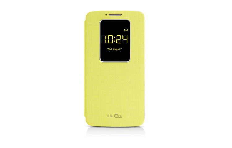 LG ETUI FOLIO QUICKWINDOW™ POUR LG G2, LG CCF-240G