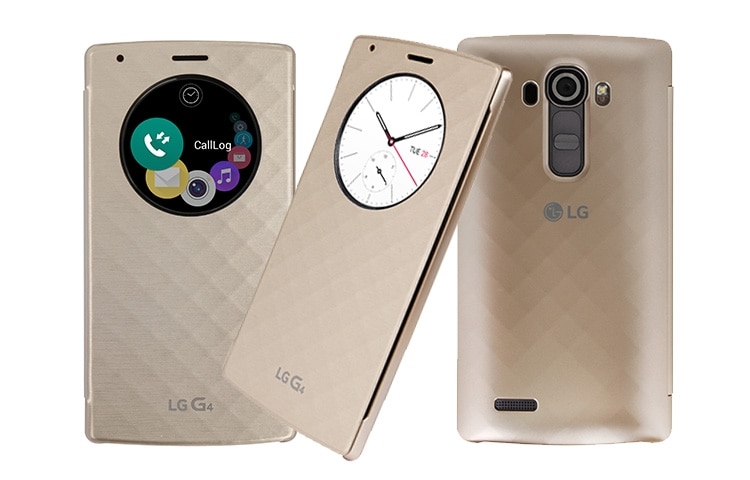 LG HOUSSE FOLIO QUICK CIRCLE POUR LG G4, LG G4 Case