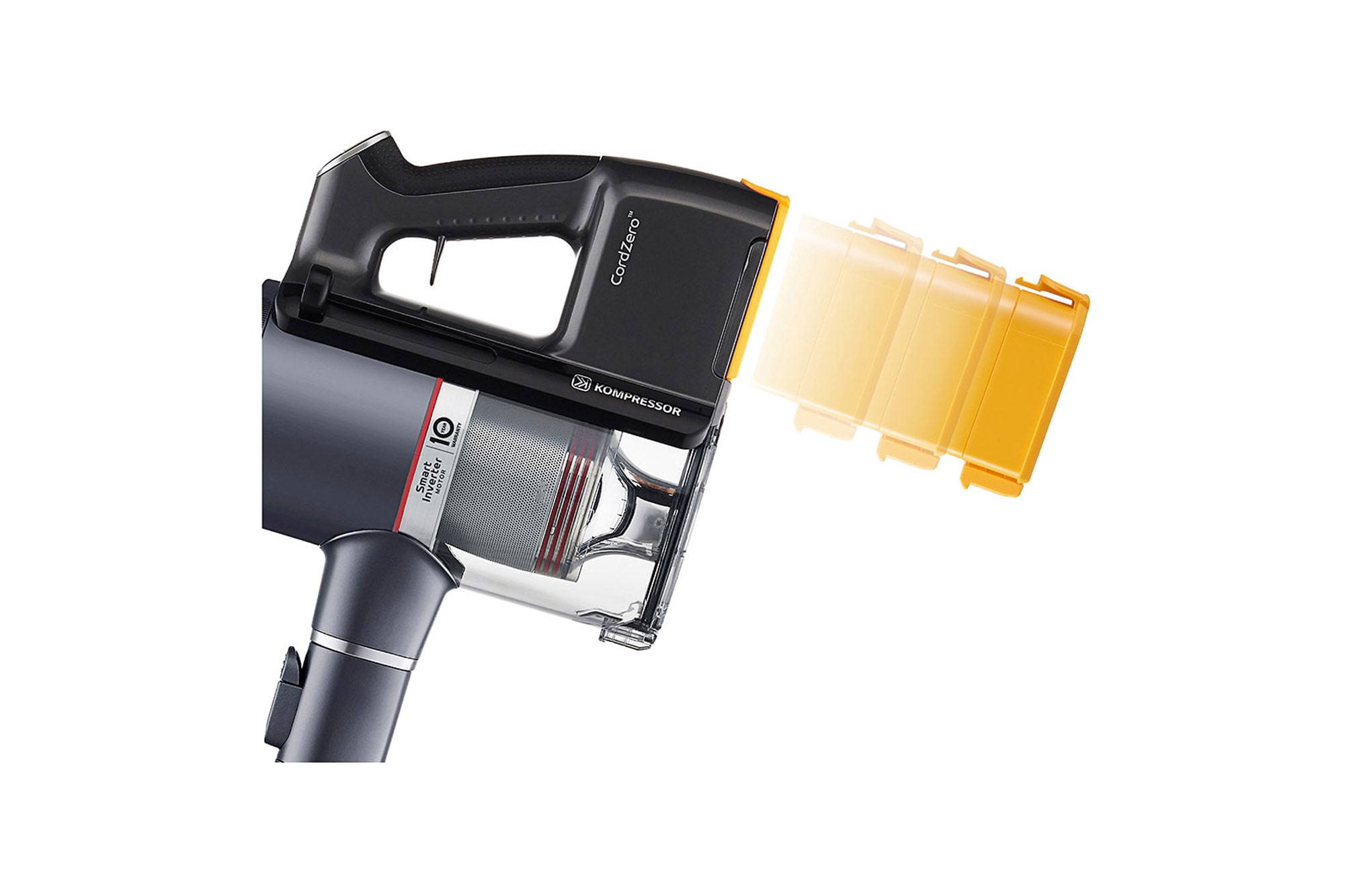 LG Aspirateur balai| 200aw|LG Kompressor™, LG A9K-CORE1G