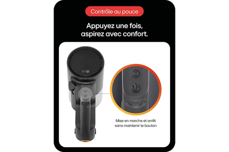 LG Aspirateur balai | 260aw | Kompressor™, LG A9K-PRIME1G