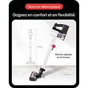 LG Aspirateur balai | 260aw | station All-in-One, LG A9T-PRIME1C