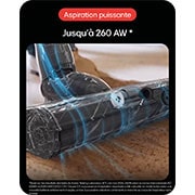 LG Aspirateur balai | 260aw | station All-in-One, LG A9T-PRIME1C