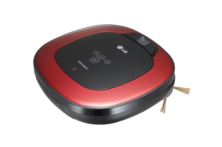 LG HOM-BOT SQUARE TURBO | Smart Inverter Motor™ | Batterie Lithium | 60 dB | Deux caméras, LG VR8600RB