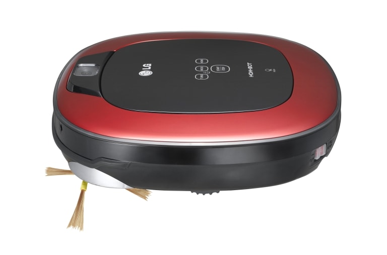 LG HOM-BOT SQUARE TURBO | Smart Inverter Motor™ | Batterie Lithium | 60 dB | Deux caméras, LG VR8600RB