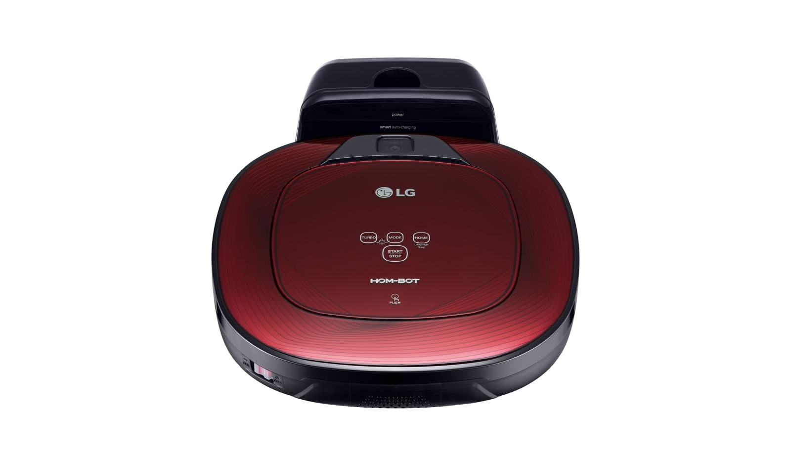 LG HOM-BOT SQUARE TURBO | Smart Inverter Motor™ | Batterie Lithium | 60 dB | Deux caméras, LG VR8600RR