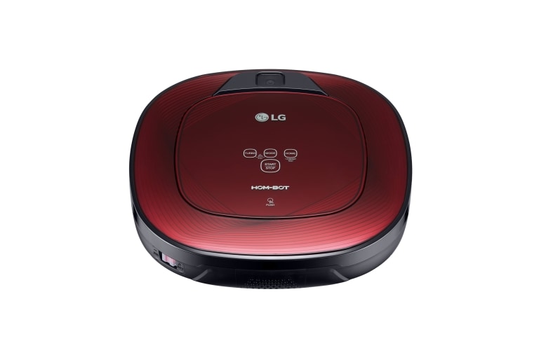 LG HOM-BOT SQUARE TURBO | Smart Inverter Motor™ | Batterie Lithium | 60 dB | Deux caméras, LG VR8600RR