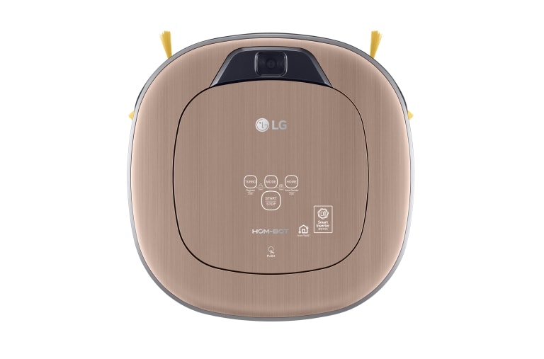 LG HOM-BOT SQUARE TURBO + | connecté WIFI | Batterie Lithium | 60 dB | Deux caméras | Brosse spéciale poils d'animaux | lingettes microfibre, LG VR9627PG