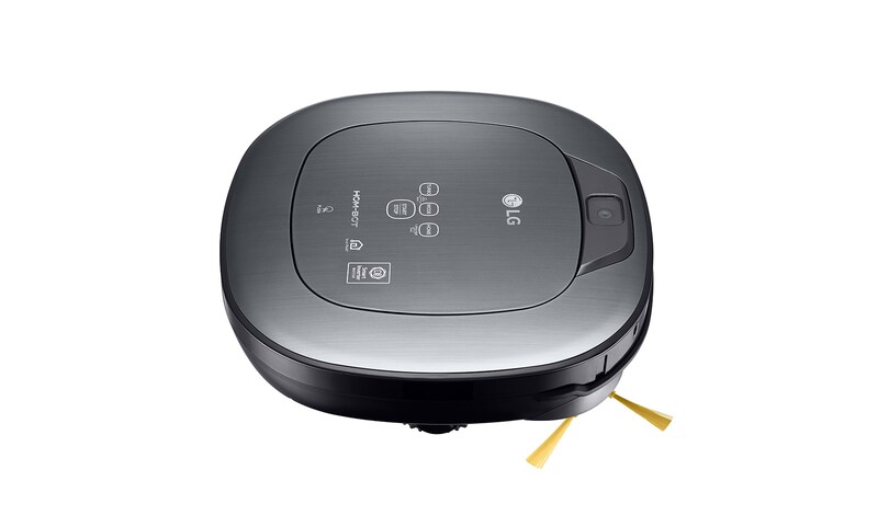 LG HOM-BOT SQUARE TURBO +| Connecté | HOME GUARD™ | HOME VIEW ™ | Caméra de surveillance | Brosse spéciale animaux, LG VR9647PS