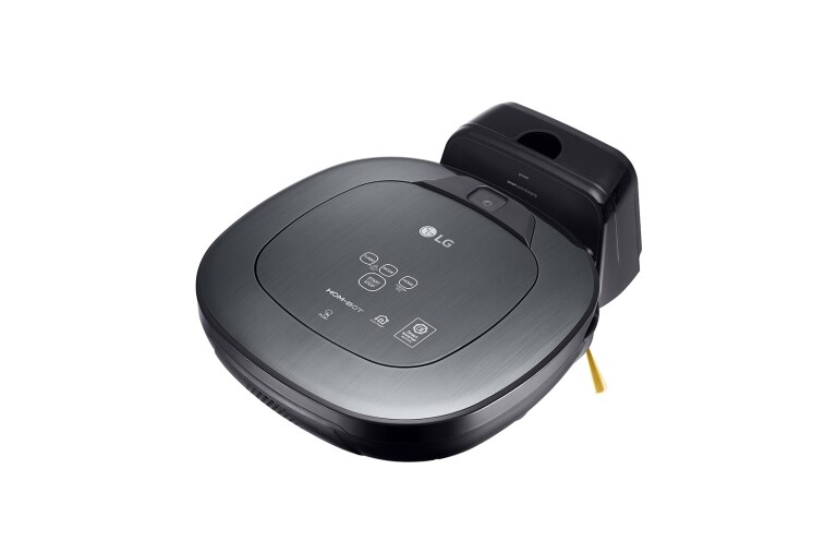 LG HOM-BOT SQUARE TURBO +| Connecté | HOME GUARD™ | HOME VIEW ™ | Caméra de surveillance | Brosse spéciale animaux, LG VR9647PS