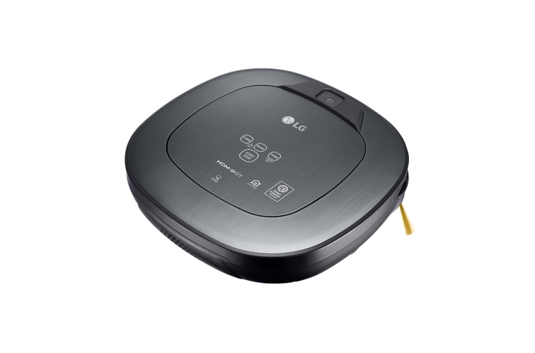 LG HOM-BOT SQUARE TURBO +| Connecté | HOME GUARD™ | HOME VIEW ™ | Caméra de surveillance | Brosse spéciale animaux, LG VR9647PS