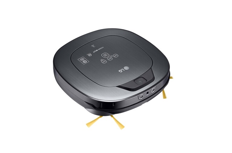 LG HOM-BOT SQUARE TURBO +| Connecté | HOME GUARD™ | HOME VIEW ™ | Caméra de surveillance | Brosse spéciale animaux, LG VR9647PS