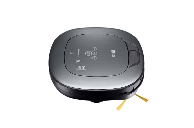 LG HOM-BOT SQUARE TURBO +| Connecté | HOME GUARD™ | HOME VIEW ™ | Caméra de surveillance | Brosse spéciale animaux, LG VR9647PS