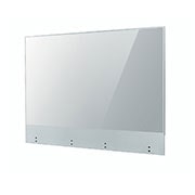 LG Écran tactile transparent OLED 55", avec technologie tactile P-Cap et façade en verre trempé, LG 55EW5TF-A