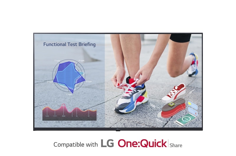 LG 43UL3J-E | Ecran d'affichage dynamique UHD | 43" | 400 nit | Solution webOS Smart, LG 43UL3J-E