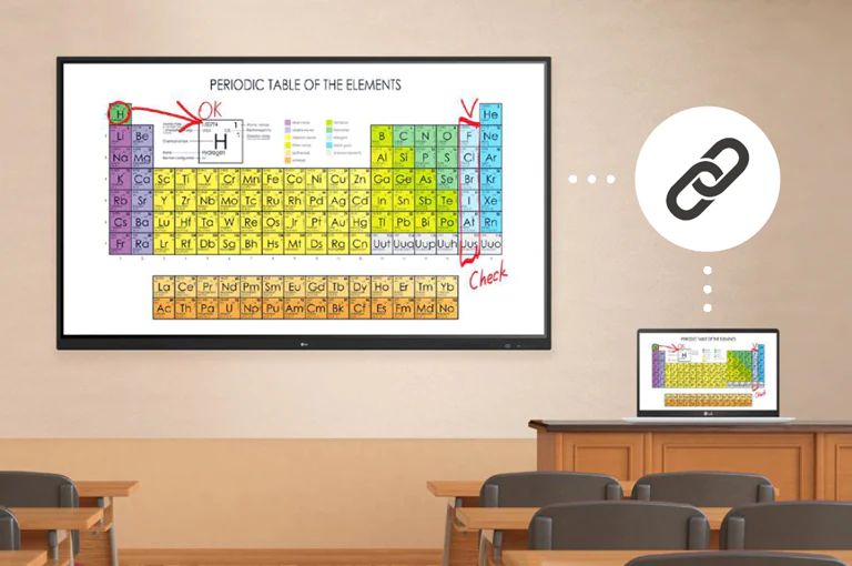 La même image s’affiche sur deux écrans distincts, indiquant que le TR3DJ est capable d’écrire et d’annoter sur toutes les sources.